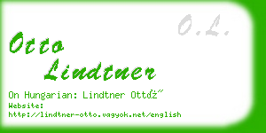 otto lindtner business card